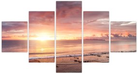 Obraz - Morska panorama (125x70 cm)