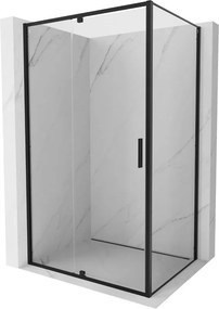 Mexen Exo kabina prysznicowa uchylna 140 x 90 cm, transparent, czarna - 819-140-090-70-00