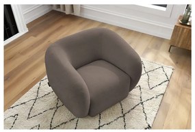 Jasnobrązowy fotel Celine – Bobochic Paris