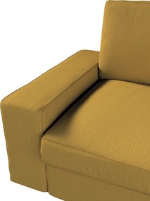 Pokrowiec na sofę Kivik 2-osobową, nierozkładaną kolor żółty tkanina strukturalna