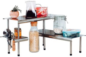 Narożna półka kuchenna Massivo TRIO, 2 poziomy