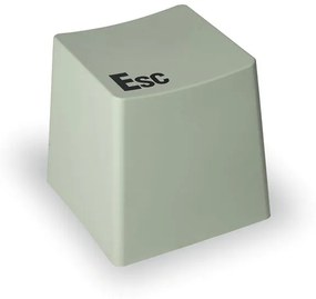 Taboret plastikowy BUTTON, zielony