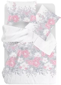 Pościel bawełniana Greno Premium New Joy 220x200 cm szara GRENO