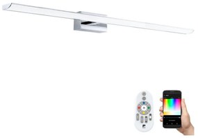 Eglo 33768-LED RGBW Oświetlenie łazienkowe TABIANO-C LED/21W/230V 90,5cm IP44 + pilot