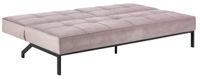 Różowa rozkładana sofa Actona Perugia