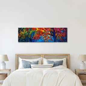 Obraz malowania natury (170x50 cm)
