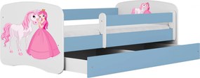 Łóżko dla dziecka z barierką mix 70x140 F1-R69