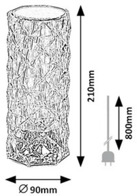 Rabalux 76015 lampa stołowa Siggy