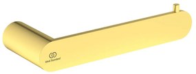 Ścienny metalowy uchwyt na papier toaletowy w kolorze złota Conca – Ideal Standard