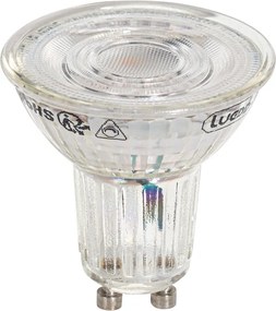 Zestaw 5 żarówek LED GU10 50mm ściemnialnych w Kelwinach, przezroczystych 4,9W 400 lm 2200-3000K