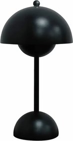 Czarrna lampa stołowa led W8-Z73