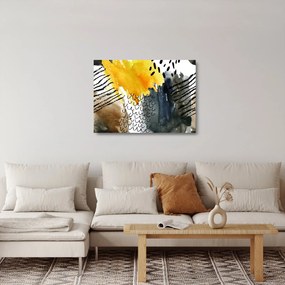 Obraz na szkle - Abstrakcyjna akwarela (70x50 cm)