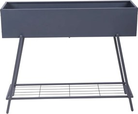 Stalowa podwyższona skrzynka na rośliny 30 cm Jasmine – Garden Pleasure