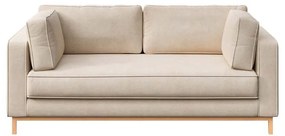 Beżowa aksamitna sofa 192 cm Celerio – Ame Yens