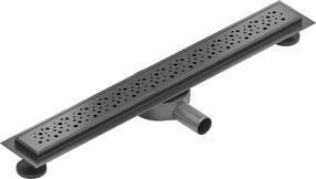 Mexen Flat 360° M12 odpływ liniowy obrotowy 60 cm, gun gray szczotkowany - 1E21060-40