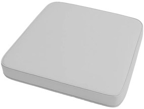 Poduszka na krzesło zewnętrzne VIREON 44x45 cm, jasnoszara