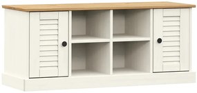 Sosnowa Biała Szafka Na Buty Z Siedziskiem W0-D34