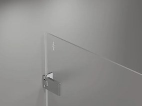 Mexen Lunar-F L drzwi prysznicowe składane lewe 140 cm, transparent, chrom - 836SL-140-050-01-00-L