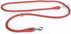 Tommi Przełączana smycz Clyde czerwony, 240 x 1,4 cm