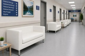 Sofa Monaco : Kolor nogi - Chrom, Kolor tkaniny - EKO-SKÓRA - 10D, Typ tkaniny - Eko-skóra , Wysokość nogi - 15 cm