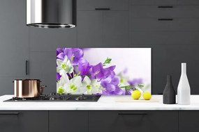 Szkło Ozdobne do Kuchni Kwiatowy Dekor Botaniczny