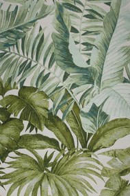 Dywan Capri Bujne Liście Blado-zielony 160x235 Prostokąt