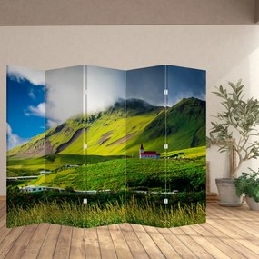 Parawan - Górski krajobraz (210x170 cm)