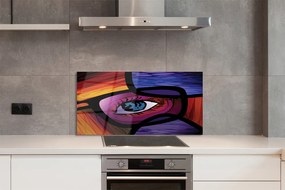Panel nad Blat Kuchenny Artystyczna Wizja Oka