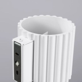Kinkiet AURA biały G9 ryflowany SOLLUX  LIGHTING