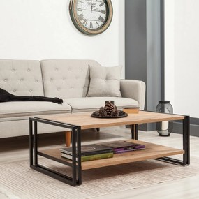 Stolik konferencyjny Cosmo Atlantic Pine and Black