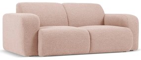 Różowa sofa z materiału bouclé 170 cm Molino – Micadoni Home