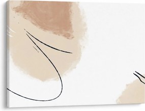 Obraz - Biała abstrakcja (70x50 cm)