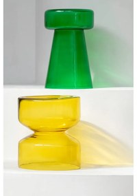 Szklany okrągły stolik ø 30 cm Corcho – Leitmotiv