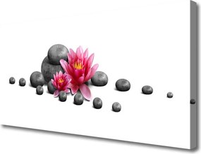 Fotoobraz na płótnie Harmonijny Lotos w Stylu Zen