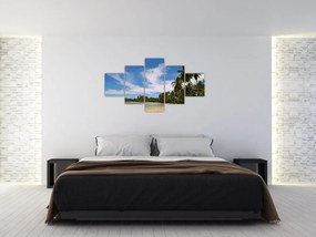 Obraz plaży (125x70 cm)