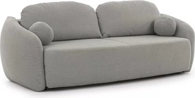 Kanapa Latina z funkcją spania - szara boucle Lambi 11