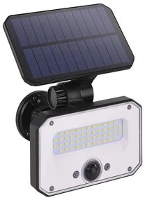 LED Naświetlacz solarny z czujnikiem ruchu SPILO LED/3,7V 3600mAh 4000K IP54 + pilot