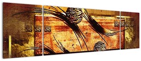 Obraz abstrakcji (170x50 cm)