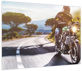 Obraz - Motocyklista (70x50 cm)
