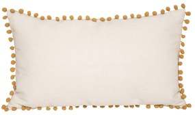 Poduszka dekoracyjna z napisem, poliester, 30 x 50 cm