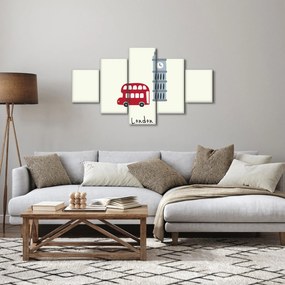 Obraz - Miasta Europy N⁰3 (125x70 cm)