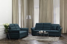Sofa do salonu z regulowanymi zagłówkami Grandera 2-osobowa