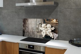 Szklany Panel Czuły Pocałunek Aniołów