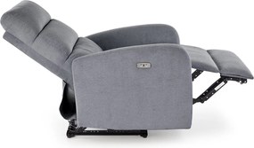 Fotel masujący i rozkładany elektrycznie Carinio Halmar