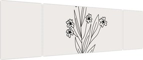 Obraz - Meadow Flower N⁰1 (170x50 cm)