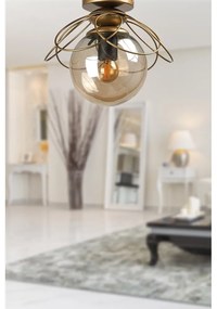 Lampa sufitowa w kolorze złota Alaca – Squid Lighting