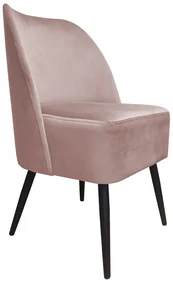 Fotel DUNAJ VELVET różowy ATOS