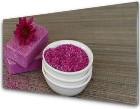 Panel Szklany Naturalna Kompozycja Spa Z Piaskiem