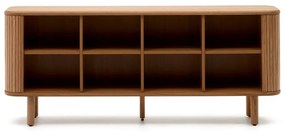 Komoda w dekorze jesionu z drzwiami przesuwnymi w naturalnym kolorze 180x75,5x40 cm Mailen – Kave Home