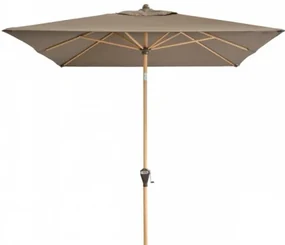 ALU WOOD 210 x 140 cm - automatyczny parasol uchylny z ochroną ULTRA UV : Substancja Desen - 846